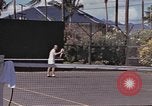 Image of tennis match Honolulu Hawaii USA, 1945, second 9 stock footage video 65675075916