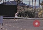 Image of tennis match Honolulu Hawaii USA, 1945, second 11 stock footage video 65675075916