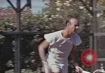 Image of tennis match Honolulu Hawaii USA, 1945, second 49 stock footage video 65675075916