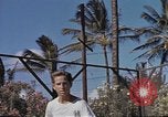 Image of tennis match Honolulu Hawaii USA, 1945, second 55 stock footage video 65675075916