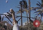 Image of tennis match Honolulu Hawaii USA, 1945, second 58 stock footage video 65675075916