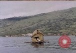Image of outrigger canoe Pacific Ocean, 1945, second 8 stock footage video 65675075919