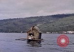 Image of outrigger canoe Pacific Ocean, 1945, second 25 stock footage video 65675075919