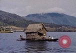 Image of outrigger canoe Pacific Ocean, 1945, second 30 stock footage video 65675075919