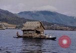 Image of outrigger canoe Pacific Ocean, 1945, second 31 stock footage video 65675075919