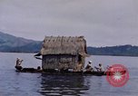 Image of outrigger canoe Pacific Ocean, 1945, second 45 stock footage video 65675075919