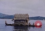 Image of outrigger canoe Pacific Ocean, 1945, second 46 stock footage video 65675075919