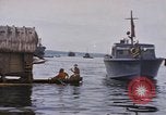 Image of outrigger canoe Pacific Ocean, 1945, second 57 stock footage video 65675075919