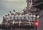 Standbild USS Maidstone Pazifik, 1945, aus Sekunde 38 historischem Filmmaterial Videoclip 65675075922