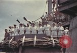 Standbild USS Maidstone Pazifik, 1945, aus Sekunde 39 historischem Filmmaterial Videoclip 65675075922