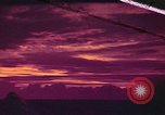 Image of sunset view Pacific Ocean, 1945, second 1 stock footage video 65675075926