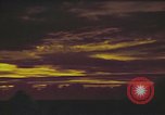 Image of sunset view Pacific Ocean, 1945, second 3 stock footage video 65675075926