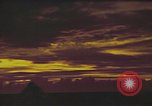Image of sunset view Pacific Ocean, 1945, second 5 stock footage video 65675075926