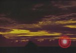 Image of sunset view Pacific Ocean, 1945, second 8 stock footage video 65675075926