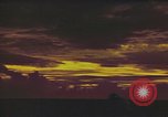 Image of sunset view Pacific Ocean, 1945, second 12 stock footage video 65675075926
