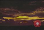 Image of sunset view Pacific Ocean, 1945, second 13 stock footage video 65675075926