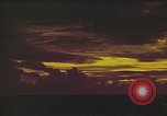 Image of sunset view Pacific Ocean, 1945, second 17 stock footage video 65675075926