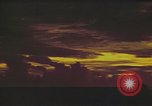 Image of sunset view Pacific Ocean, 1945, second 18 stock footage video 65675075926