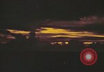 Image of sunset view Pacific Ocean, 1945, second 22 stock footage video 65675075926