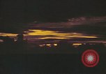 Image of sunset view Pacific Ocean, 1945, second 24 stock footage video 65675075926