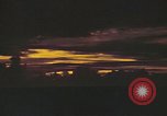 Image of sunset view Pacific Ocean, 1945, second 26 stock footage video 65675075926