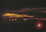 Image of sunset view Pacific Ocean, 1945, second 28 stock footage video 65675075926