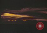 Image of sunset view Pacific Ocean, 1945, second 29 stock footage video 65675075926