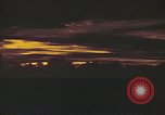Image of sunset view Pacific Ocean, 1945, second 32 stock footage video 65675075926