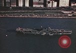 Image of US Navy fleet gathered on Navy Day New York United States USA, 1945, second 22 stock footage video 65675075942