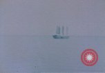 Image of Japanese sailing junk Pacific Ocean, 1945, second 4 stock footage video 65675075957