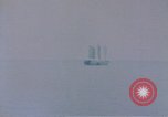 Image of Japanese sailing junk Pacific Ocean, 1945, second 7 stock footage video 65675075957