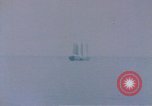 Image of Japanese sailing junk Pacific Ocean, 1945, second 10 stock footage video 65675075957