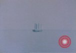 Image of Japanese sailing junk Pacific Ocean, 1945, second 13 stock footage video 65675075957
