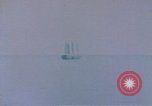 Image of Japanese sailing junk Pacific Ocean, 1945, second 15 stock footage video 65675075957