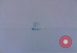 Image of Japanese sailing junk Pacific Ocean, 1945, second 16 stock footage video 65675075957