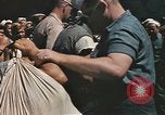 Image of Japanese prisoners leave captured submarines Pacific Theater, 1945, second 3 stock footage video 65675075961