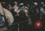 Image of Japanese prisoners leave captured submarines Pacific Theater, 1945, second 8 stock footage video 65675075961