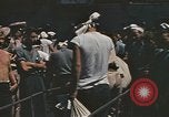 Image of Japanese prisoners leave captured submarines Pacific Theater, 1945, second 13 stock footage video 65675075961