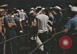 Image of Japanese prisoners leave captured submarines Pacific Theater, 1945, second 19 stock footage video 65675075961