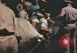 Image of Japanese prisoners leave captured submarines Pacific Theater, 1945, second 24 stock footage video 65675075961