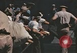 Image of Japanese prisoners leave captured submarines Pacific Theater, 1945, second 26 stock footage video 65675075961