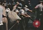 Image of Japanese prisoners leave captured submarines Pacific Theater, 1945, second 28 stock footage video 65675075961