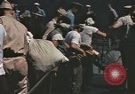 Image of Japanese prisoners leave captured submarines Pacific Theater, 1945, second 29 stock footage video 65675075961