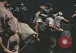 Image of Japanese prisoners leave captured submarines Pacific Theater, 1945, second 31 stock footage video 65675075961