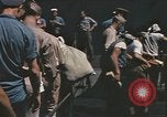 Image of Japanese prisoners leave captured submarines Pacific Theater, 1945, second 34 stock footage video 65675075961
