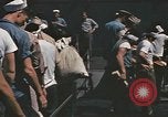 Image of Japanese prisoners leave captured submarines Pacific Theater, 1945, second 35 stock footage video 65675075961