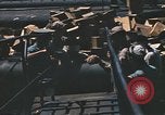 Image of Japanese prisoners leave captured submarines Pacific Theater, 1945, second 50 stock footage video 65675075961