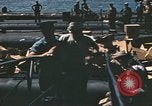 Image of Japanese prisoners leave captured submarines Pacific Theater, 1945, second 57 stock footage video 65675075961