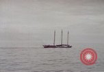 Standbild japanische Segeln junk Pazifik, 1945, aus Sekunde 59 historischem Filmmaterial Videoclip 65675075964