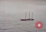 Standbild japanische Segeln junk Pazifik, 1945, aus Sekunde 61 historischem Filmmaterial Videoclip 65675075964